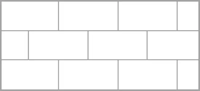 Horizontal Brick Pattern image
