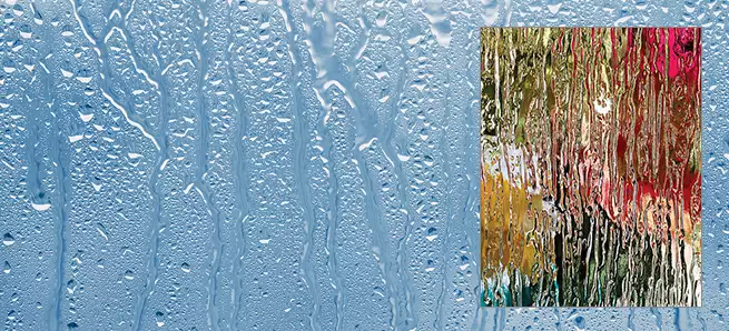 Rain Glass for Spotlight on Exterior Doors Image