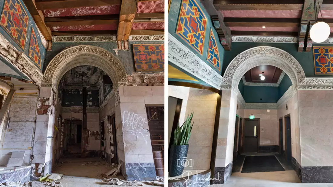 Repair vs Remodel Historic Renovation Element Hotel Before After Image 1