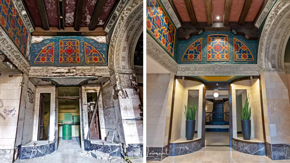 Repair vs Remodel Historic Renovation Element Hotel Before After Image 2